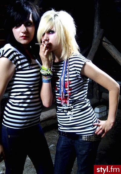 EMO Alternatywne Średnie Fryzury