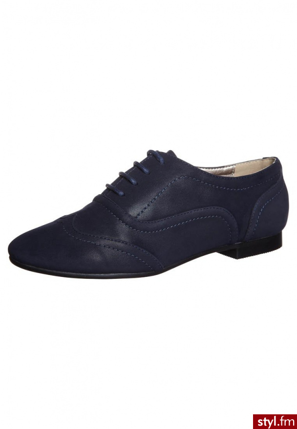 Anna Field Oksfordki niebieski 1460-2 - Pozostałe Buty Moda