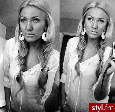 Blond Upięcie Proste Na co dzień Długie Fryzury