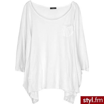 Bassike Oversized organic cotton T-shirt - Polyvore. Pobrano ze strony: http://www.polyvore.com/bassike_oversized_organic_cotton_shirt/thing?id=18118243#1284243185907 - Pozostałe Ciuchy Moda