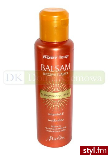 MARION Body Therapy - Rozświetlający balsam do ciała ze złotymi drobinkami 100 ml - Body Bielizna Moda