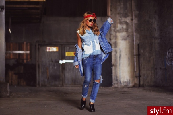 Jeansy Spodnie Moda