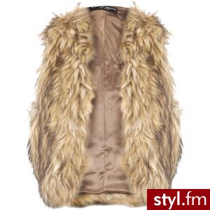 Caramel faux fur gilet - Dorothy Perkins - Polyvore. Pobrano ze strony: http://www.polyvore.com/caramel_faux_fur_gilet/thing?id=20850374 - Pozostałe Ciuchy Moda