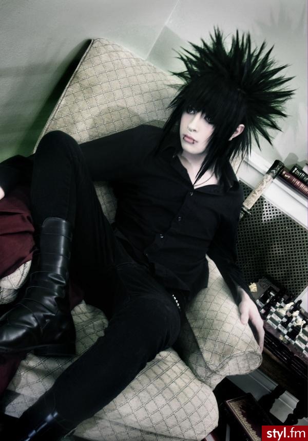 EMO Alternatywne Średnie Fryzury