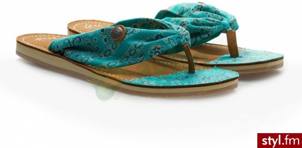 PEPE JEANS Japonki liverpool zielone 081256 - Klapki Buty Moda
