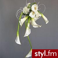 Bukiety ślubne Ślub Moda