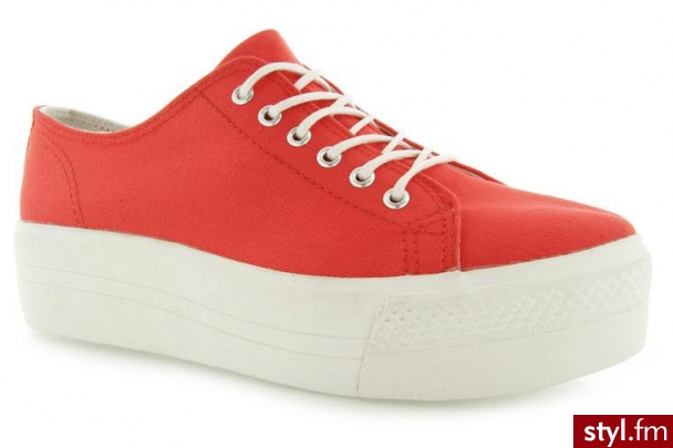 Vagabond TRAMPKI NA WYSOKIEJ PODESzWIE HOLLY Acid Coral - Koturny Buty Moda