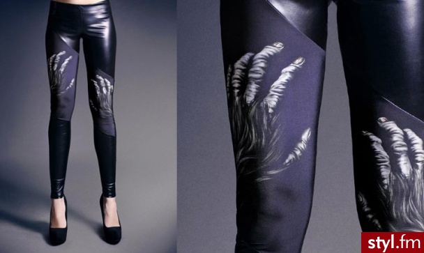 Leginsy Spodnie Moda