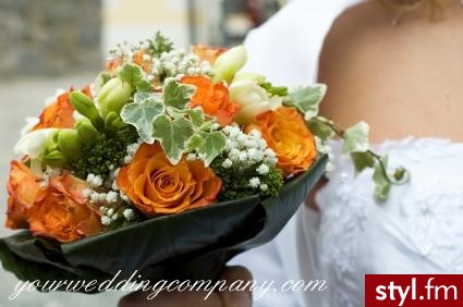 Bukiety ślubne Ślub Moda