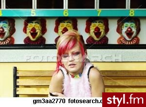 Punk Rock Alternatywne Średnie Fryzury