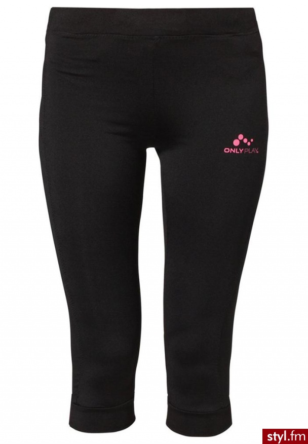 ONLY PLAY ADELINE Legginsy czarny Czarny - Leginsy Spodnie Moda