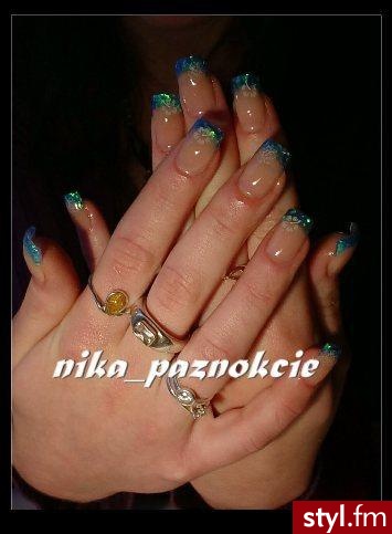 KONTAKT DO MNIE I ZDJĘCIA TYCH PAZURKÓW ZNAJDUJĄ SIĘ NA MOIM BLOGU
ZAPRASZAM!!!!!!!!!
www.nika-pazurki.blog.onet.pl

to na wypadek, gdyby znowu jakaś bezczelna laska podpisywała się pod moimi pracami... - Paznokcie