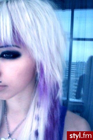 EMO Alternatywne Średnie Fryzury