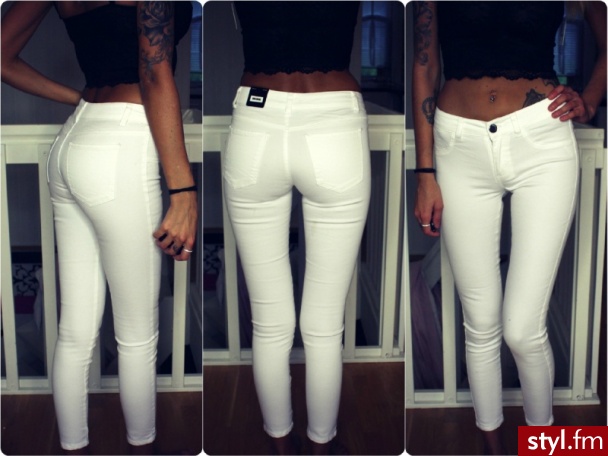 Jeansy Spodnie Moda