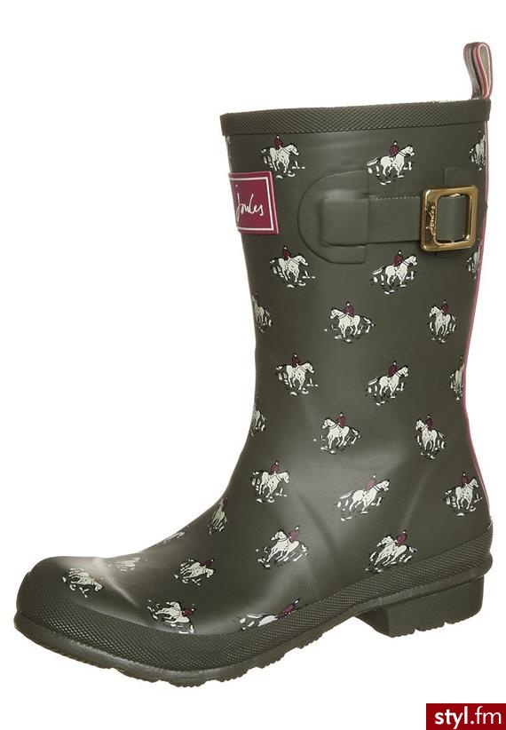Joules MOLLY Kalosze oliwka - Kalosze Buty Moda