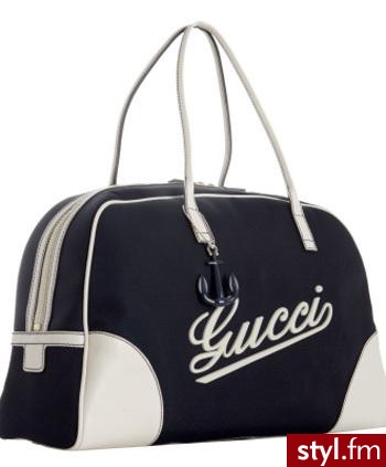 sportowa torba firmy Gucci - 752$ - Pozostałe Torebki Moda