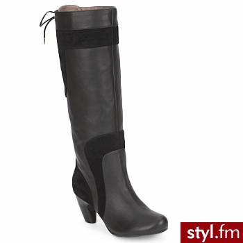 Esska BUTY HEAT Black - Kozaki Buty Moda