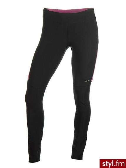 Nike LEGINSY FILAMENT TIGHT (czarny) - Leginsy Spodnie Moda