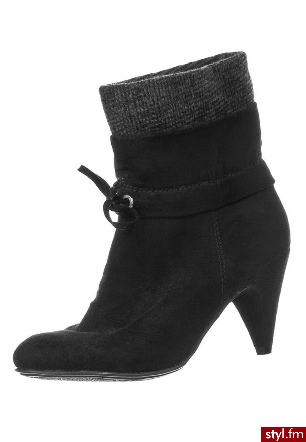 Anna Field Botki czarny - Botki Buty Moda