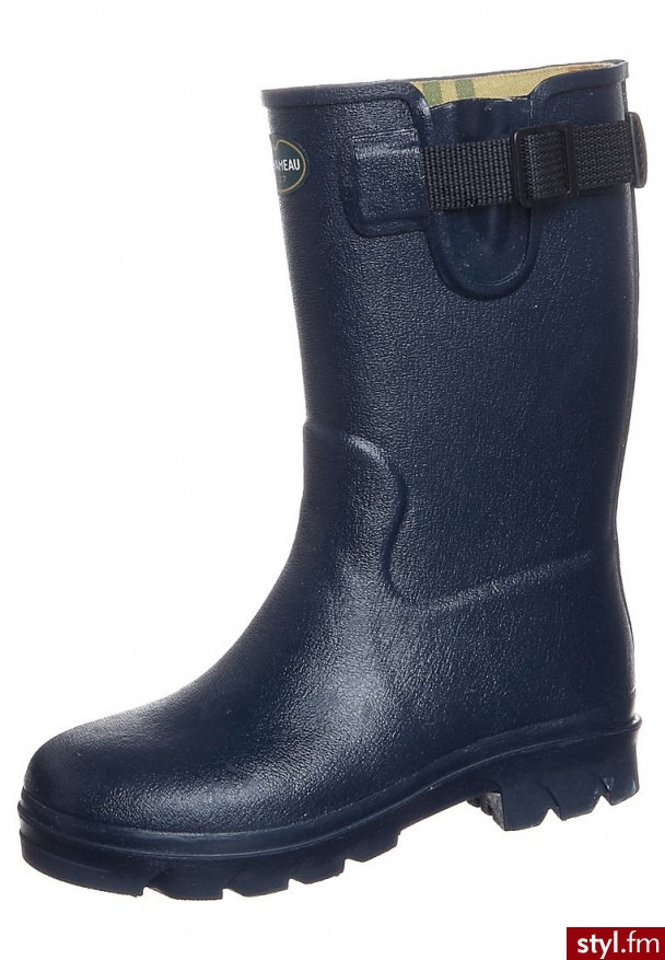 Le Chameau VIERZON JUNIOR Kalosze niebieski - Kalosze Buty Moda
