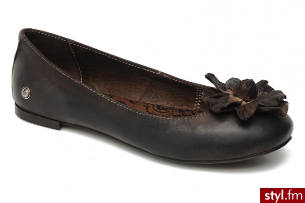 Neosens Balerinki Molinera 523 by (Brązowy) - Balerinki Buty Moda