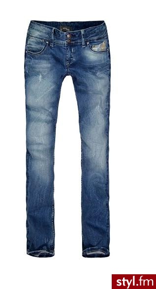 Reserved - Jeansy Spodnie Moda