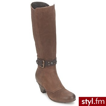 Kickers BUTY WONK Brown / Fonce - Kozaki Buty Moda