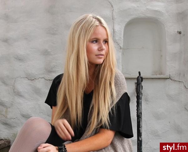 Blond Rozpuszczone Proste Na co dzień Długie Fryzury