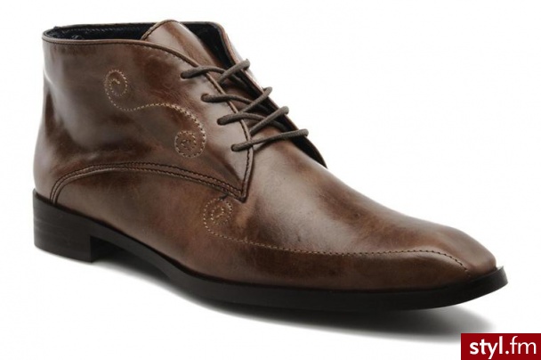 Stéphane Gontard PÓŁBUTY I BOTKI DANDY BY STÉPHANE GONTARD (Szary) - Botki Buty Moda