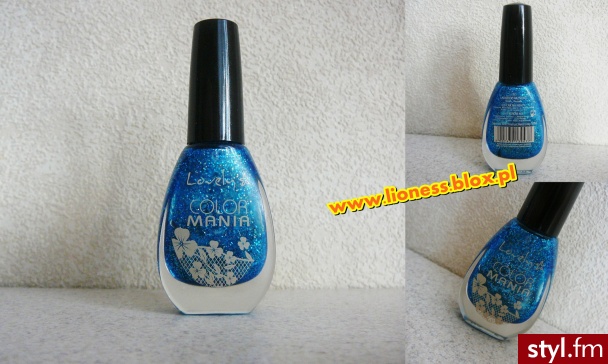 Informacje na temat tego produktu znajdziecie w NOTCE NA BLOGU: http://lioness.blox.pl/2013/11/Lovely-Color-Mania-68.html - Kosmetyki