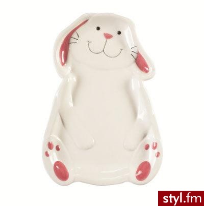 Ceramiczny półmisek - króliczek :) Cena: $14 - Misz-masz