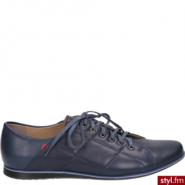 Venezia PÓŁBUTY MĘSKIE V647S 01 BLU - Półbuty Buty Moda