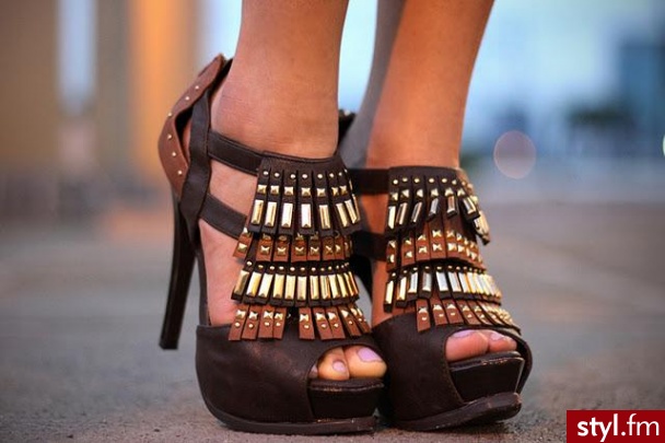 Sandały Buty Moda