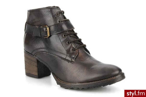 Khrio PÓŁBUTY I BOTKI LEJOUS BY KHRIO (Brązowy) - Botki Buty Moda