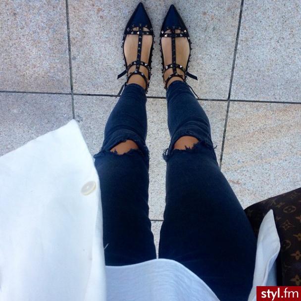Jeansy Spodnie Moda