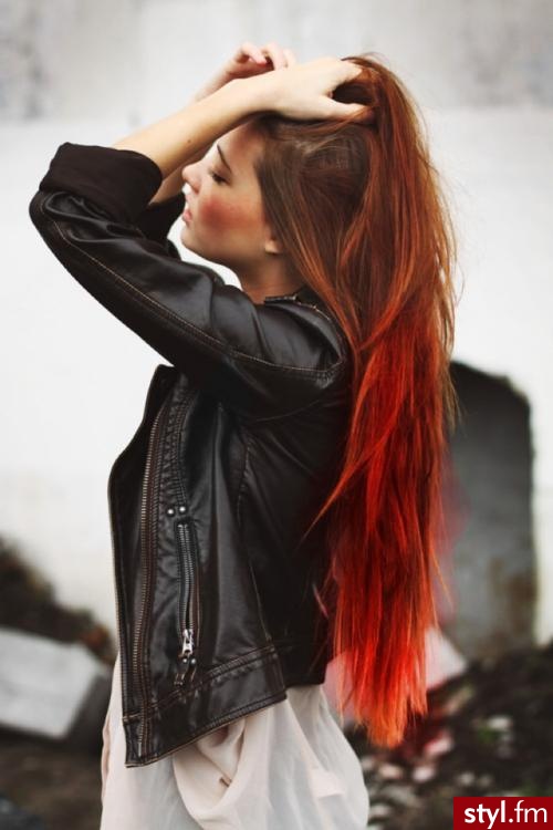 Rude Punk Rock Alternatywne Długie Fryzury