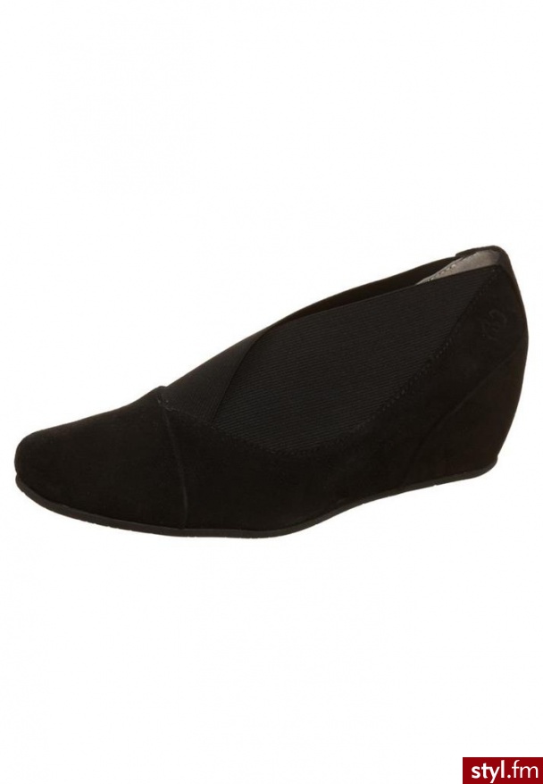 Gerry Weber NATHALIE Czółenka na koturnie czarny (G260 05 984) - Czółenka Buty Moda