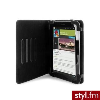 PURO Etui uniwersalne do tabletów 7" czarny (UNIBOOK7BLK) - Portfele i etui Dodatki Moda