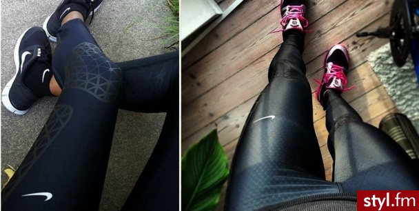 Leginsy Spodnie Moda