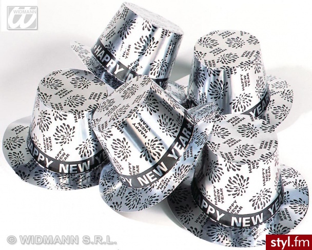Kapelusz Happy New Year (7997W-1) - Nakrycia głowy Dodatki Moda
