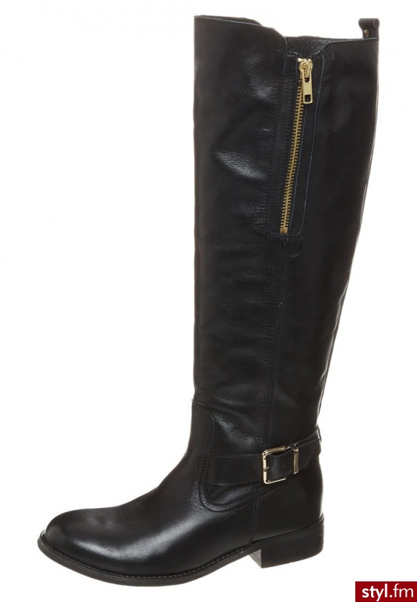 zign Kozaki czarny (8990-G178) - Kozaki Buty Moda