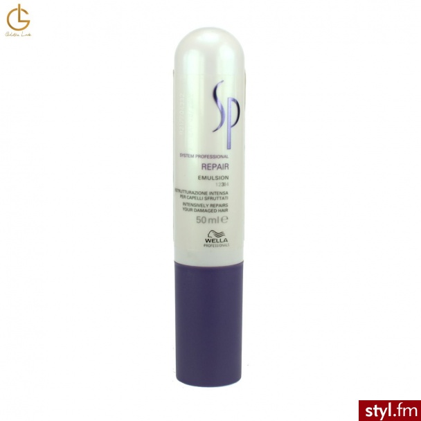 WELLA SP REPAIR EMULSION emulsja regenerująca włosy suche i zniszczone 50 ml - Emu Buty Moda