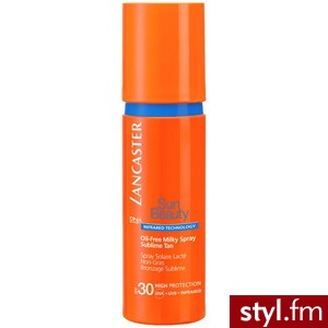 Lancaster Sun Beauty Oil Free Milky Spray SPF 30 beztłuszczowe mleczko w sprayu 150 ml - Emu Buty Moda