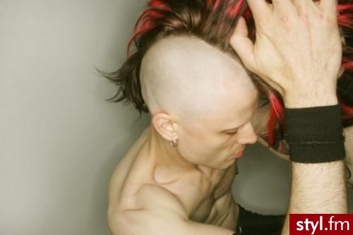Punk Rock Alternatywne Średnie Fryzury