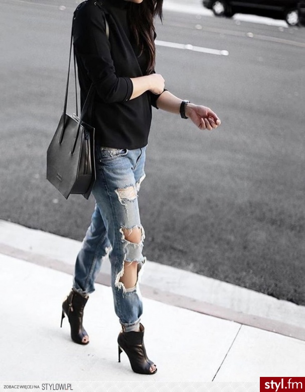 Jeansy Spodnie Moda