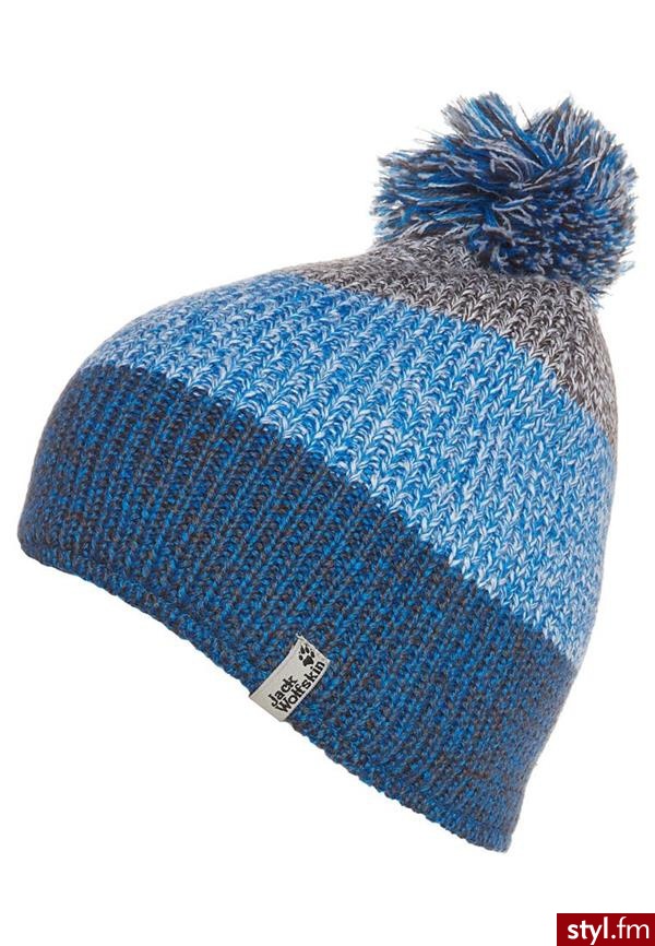 JACK WOLFSKIN COLORFLOAT CZAPKA NIEBIESKI (1902931) - Nakrycia głowy Dodatki Moda