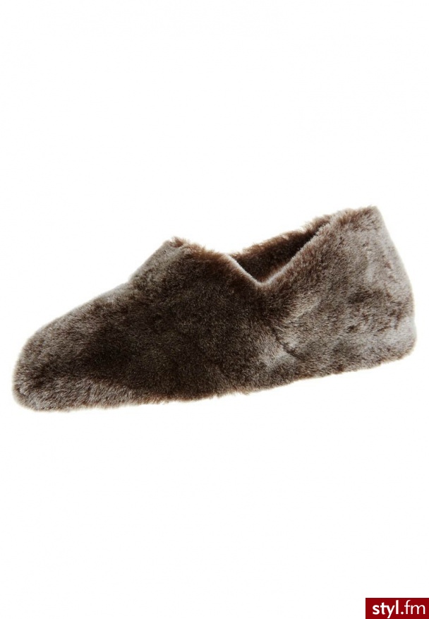 Giesswein GERA Kapcie brązowy 44/10/45833 - Pozostałe Buty Moda