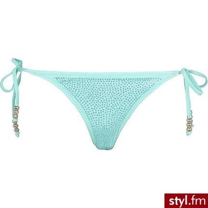 Bikini na lato .. blue diamante stud bikini briefs - Pozostałe Ciuchy Moda