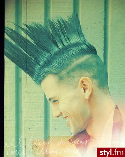 Punk Rock Alternatywne Średnie Fryzury