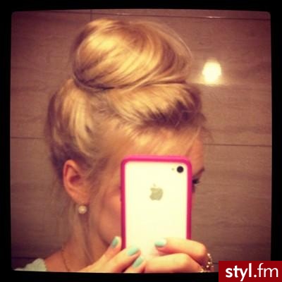 Blond Kok Proste Na co dzień Długie Fryzury